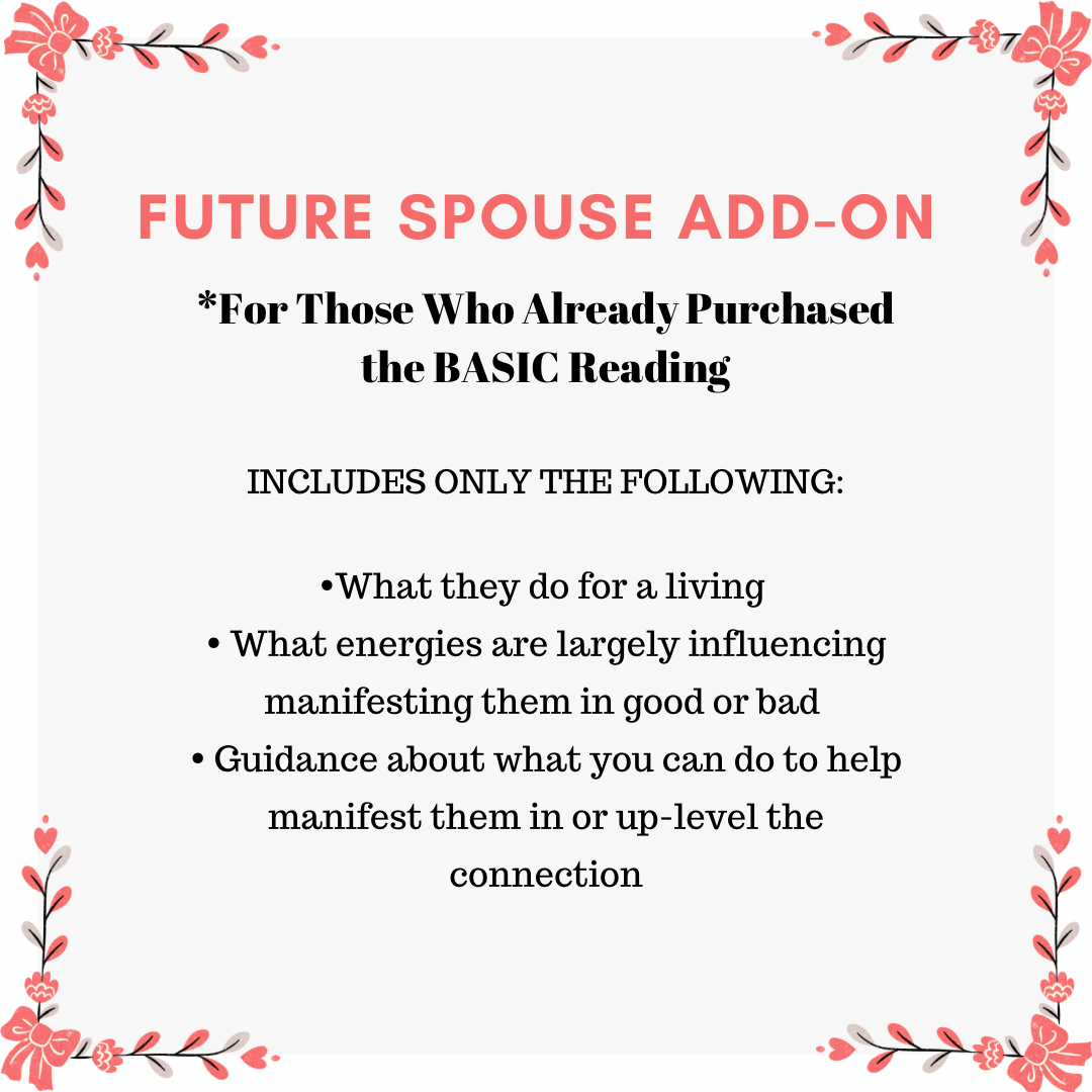 Future Spouse ADD-ON