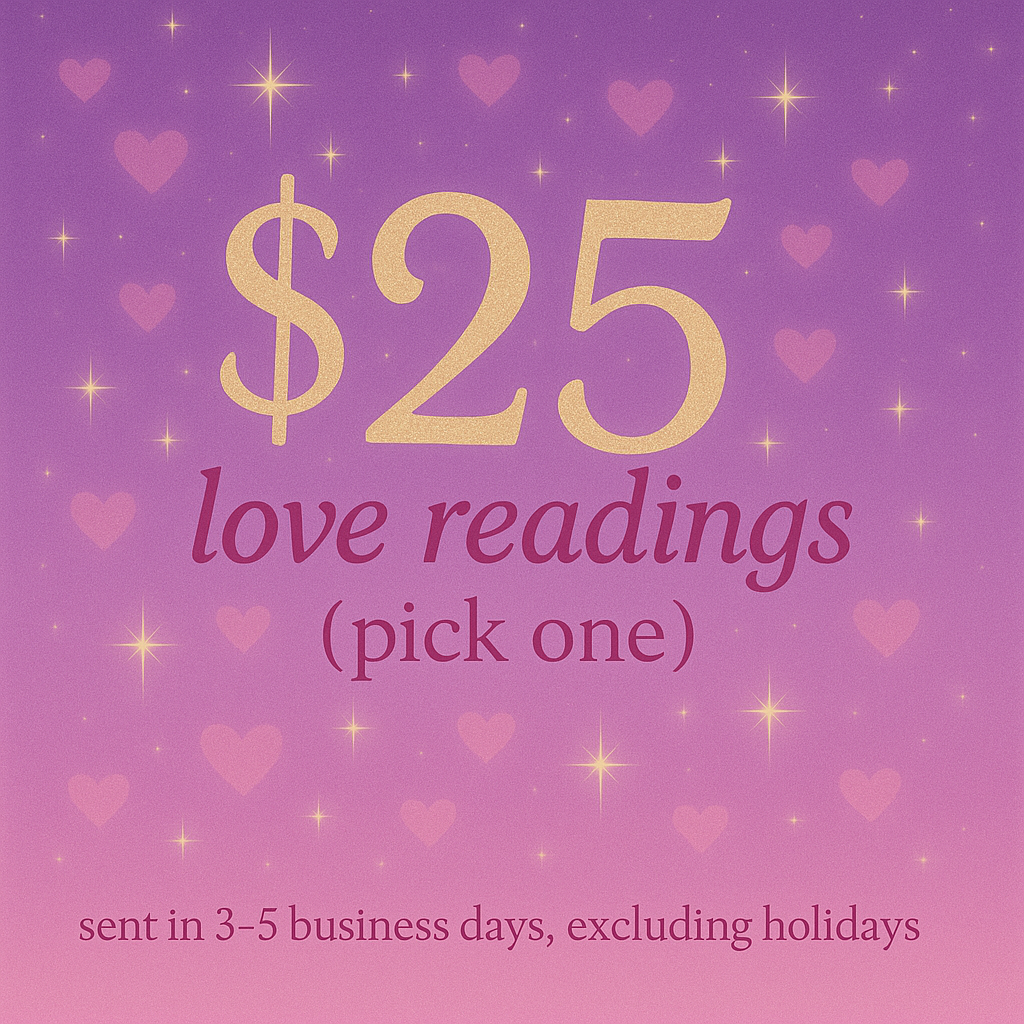 Specific Person $25 Readings