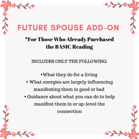 Future Spouse ADD-ON