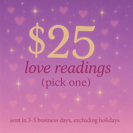Specific Person $25 Readings